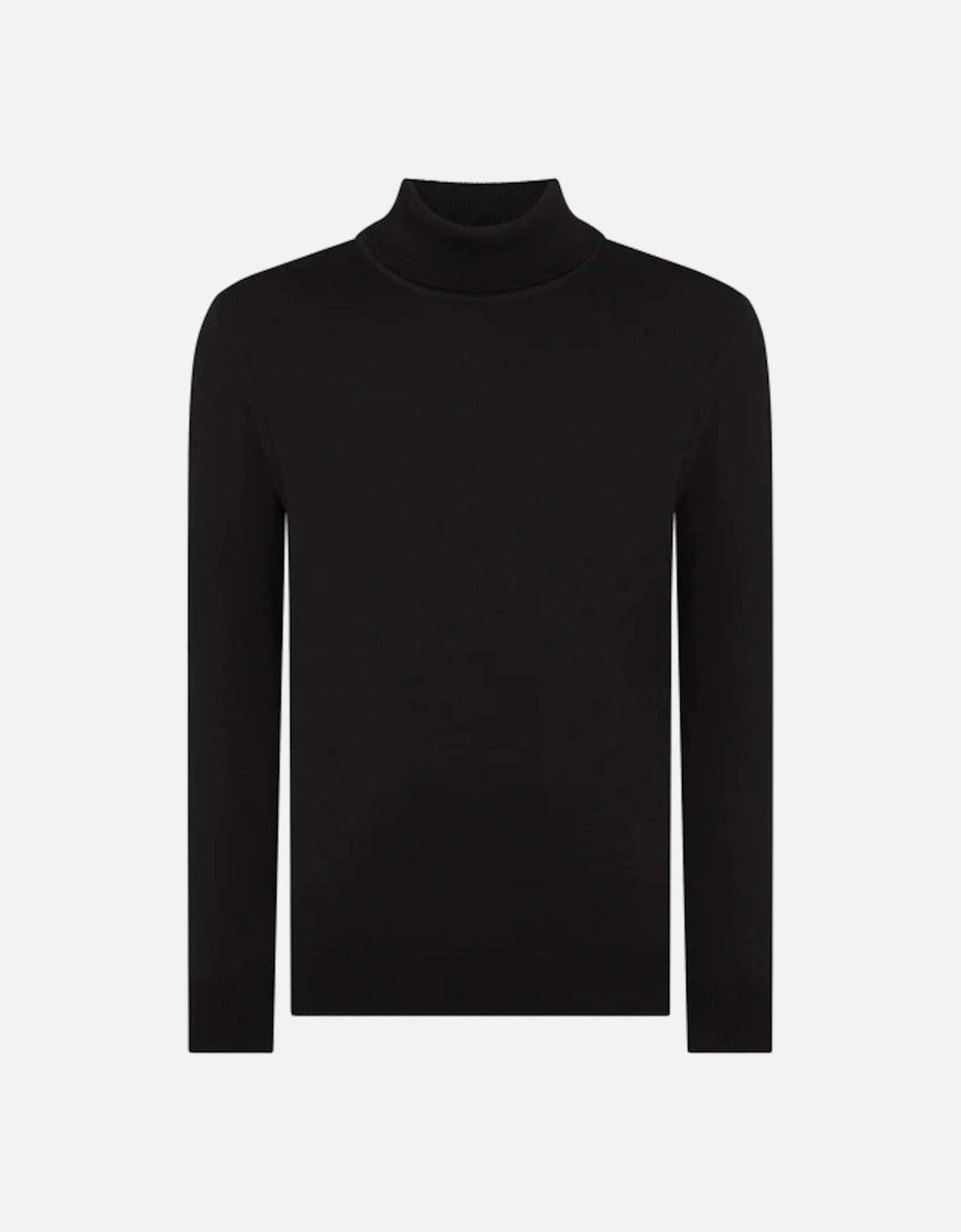 Fine Gauge Roll Neck 00 Black, 5 of 4