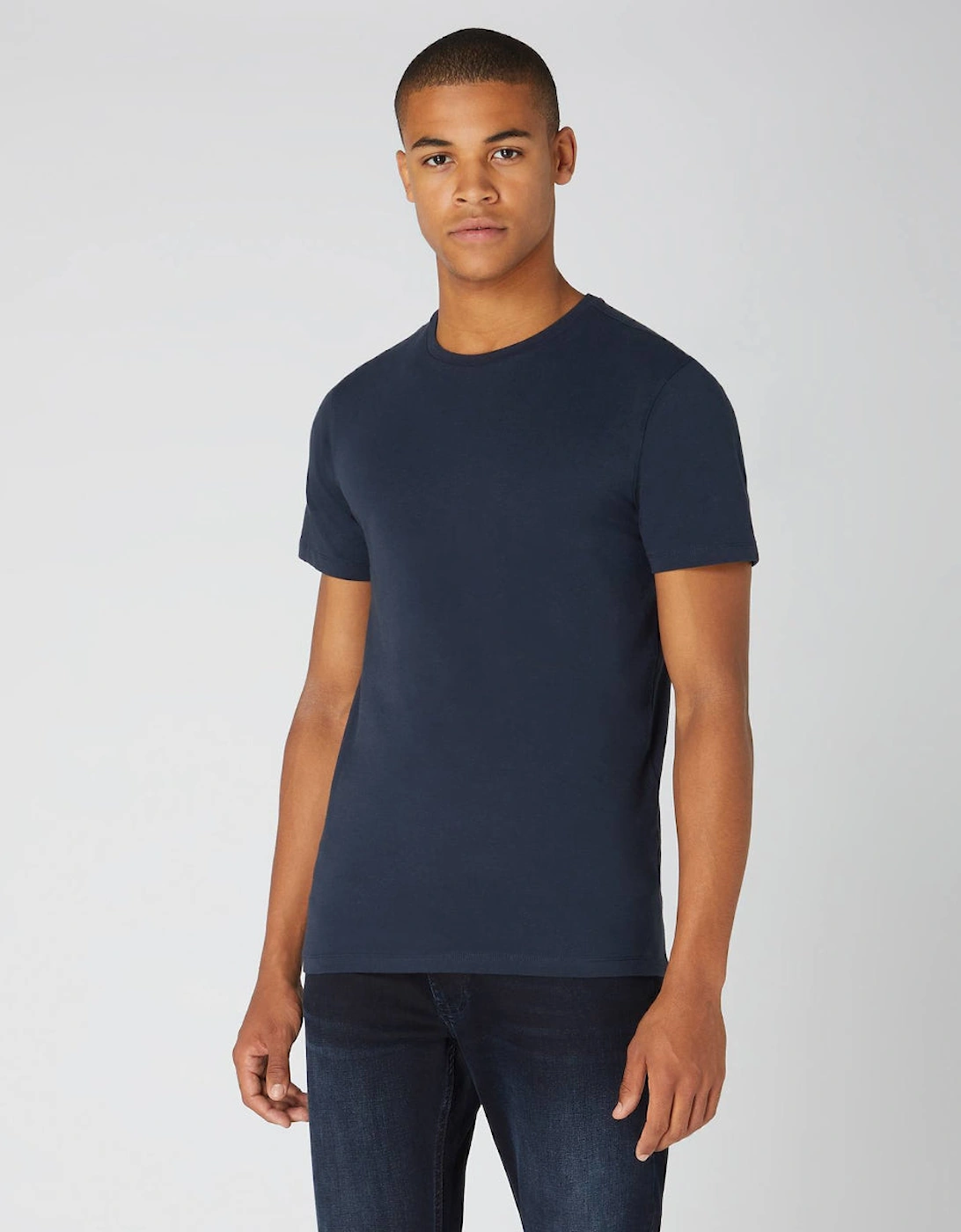Crew Neck T-shirt A1-25 78 Navy