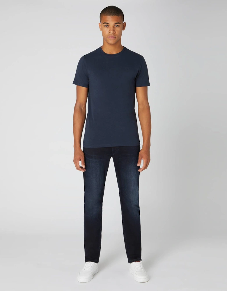 Crew Neck T-shirt A1-25 78 Navy