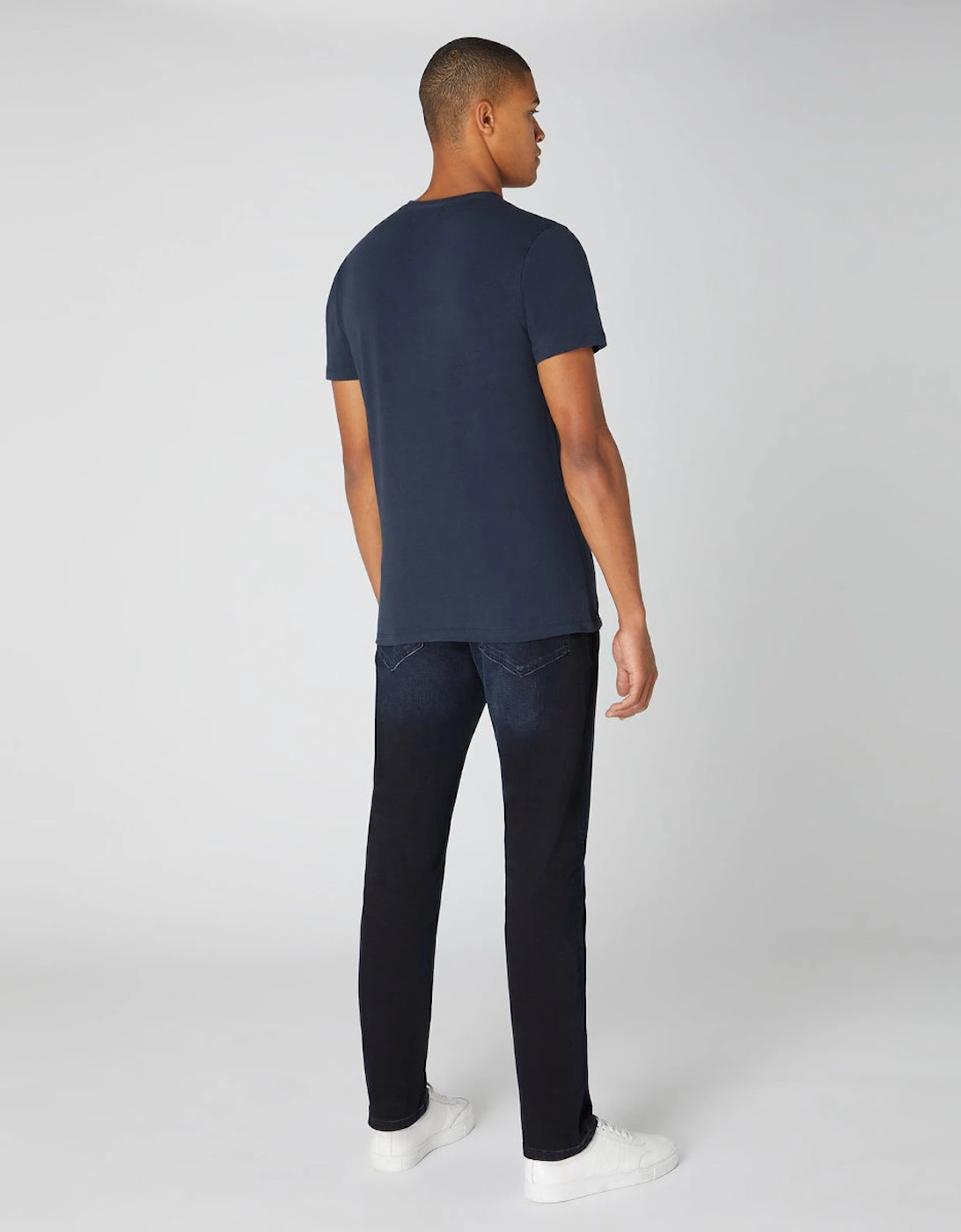 Crew Neck T-shirt A1-25 78 Navy