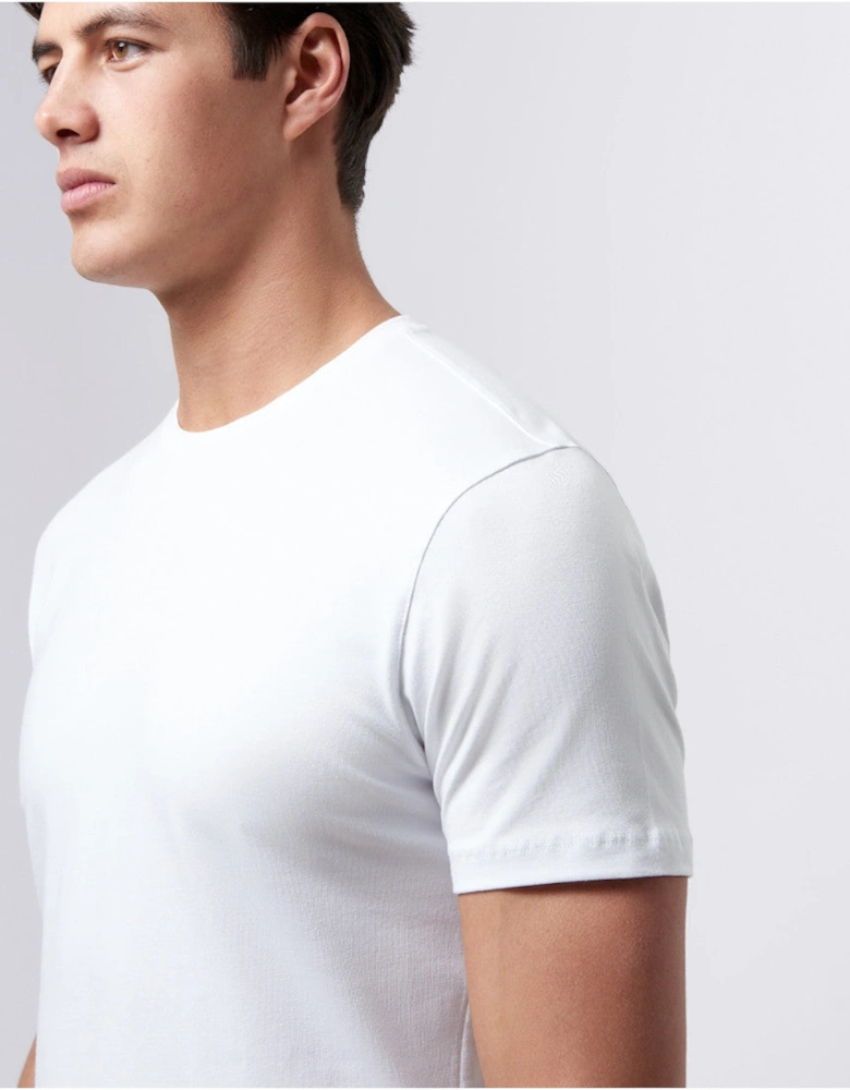 Crew Neck T-shirt A1-25 01 White