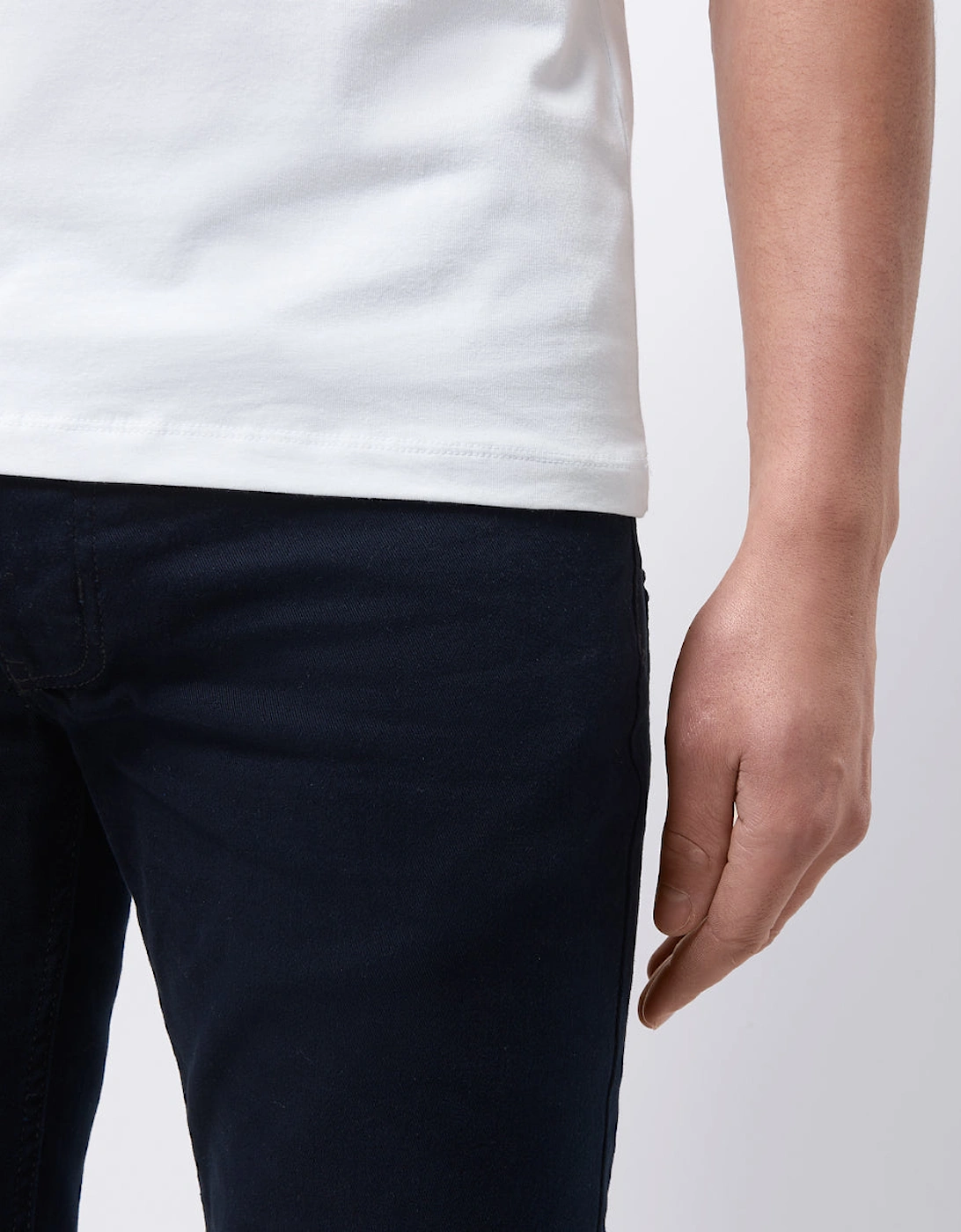 Crew Neck T-shirt A1-25 01 White