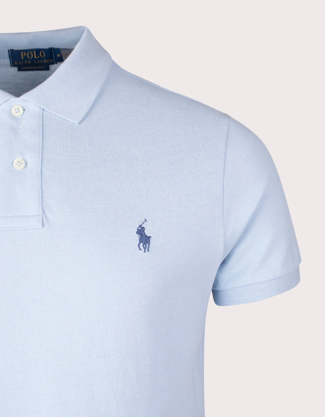 Custom Slim Fit Mesh Polo Shirt