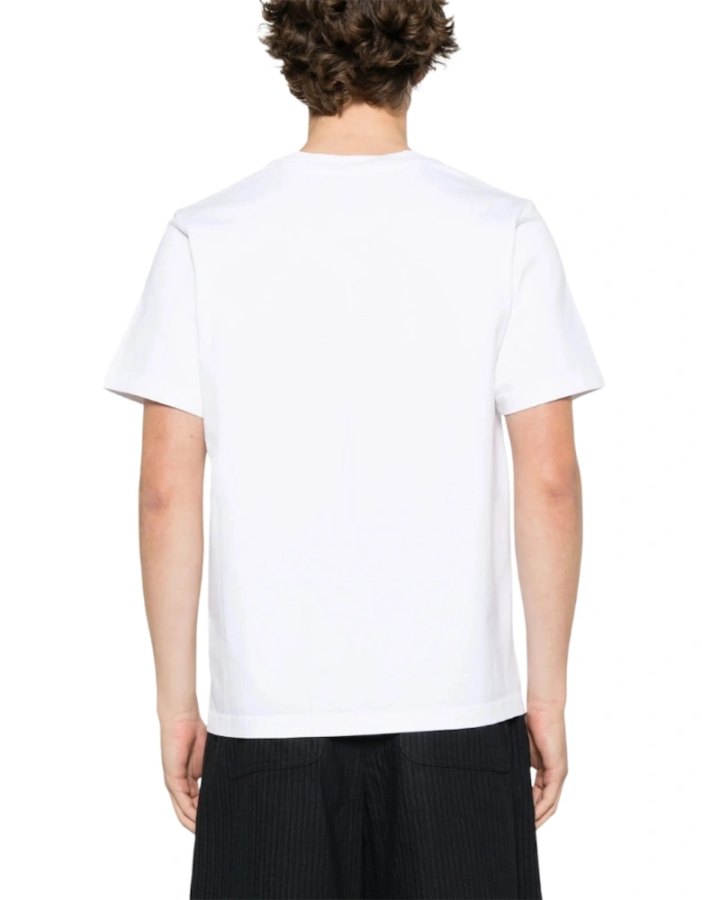Oasis Printed White T-Shirt