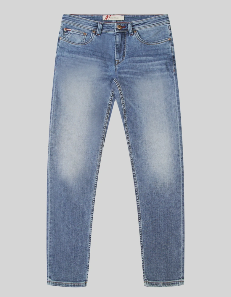 Lazio Marine Denim Jean - Light Blue