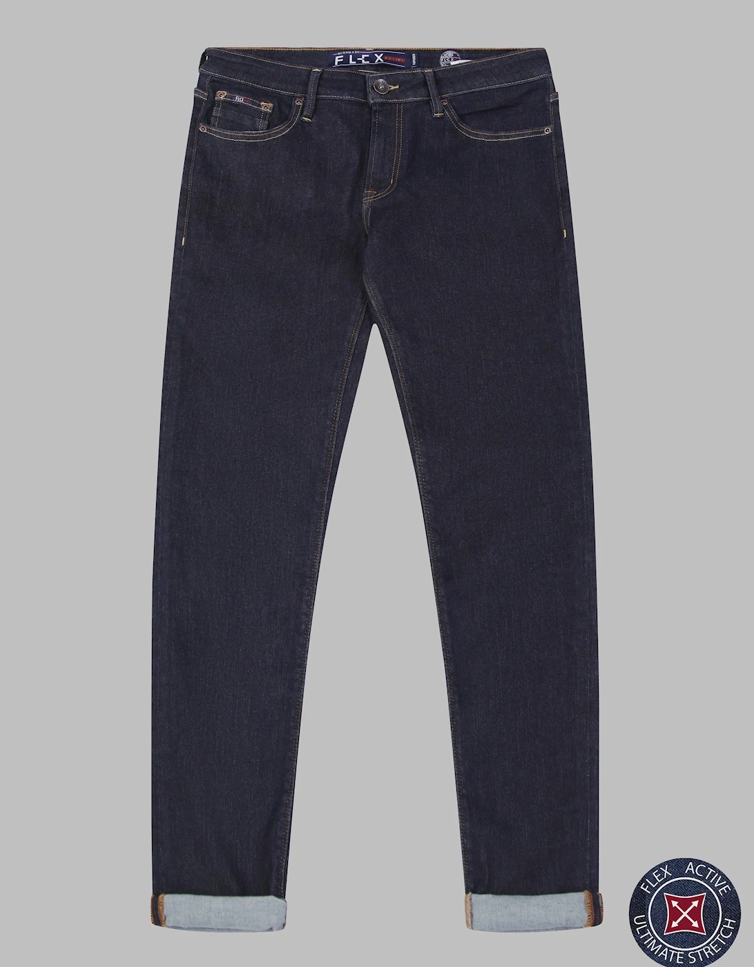 Flex Active Stretch Tapered Jean - Natural Blue, 5 of 4