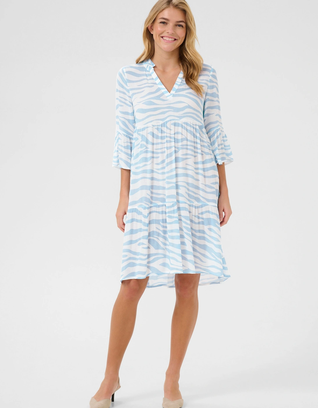 KAedita Amber 3/4 Sleeve Midi Dress, 2 of 1