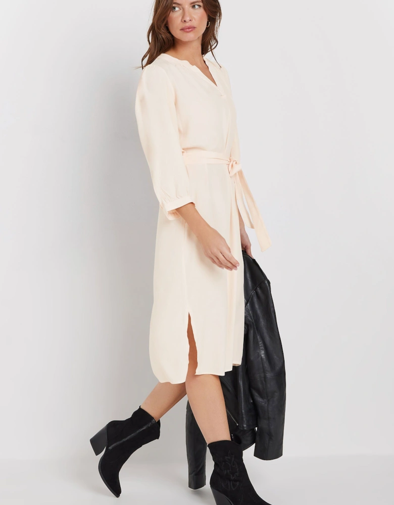 Tie Waist Tunic Dress