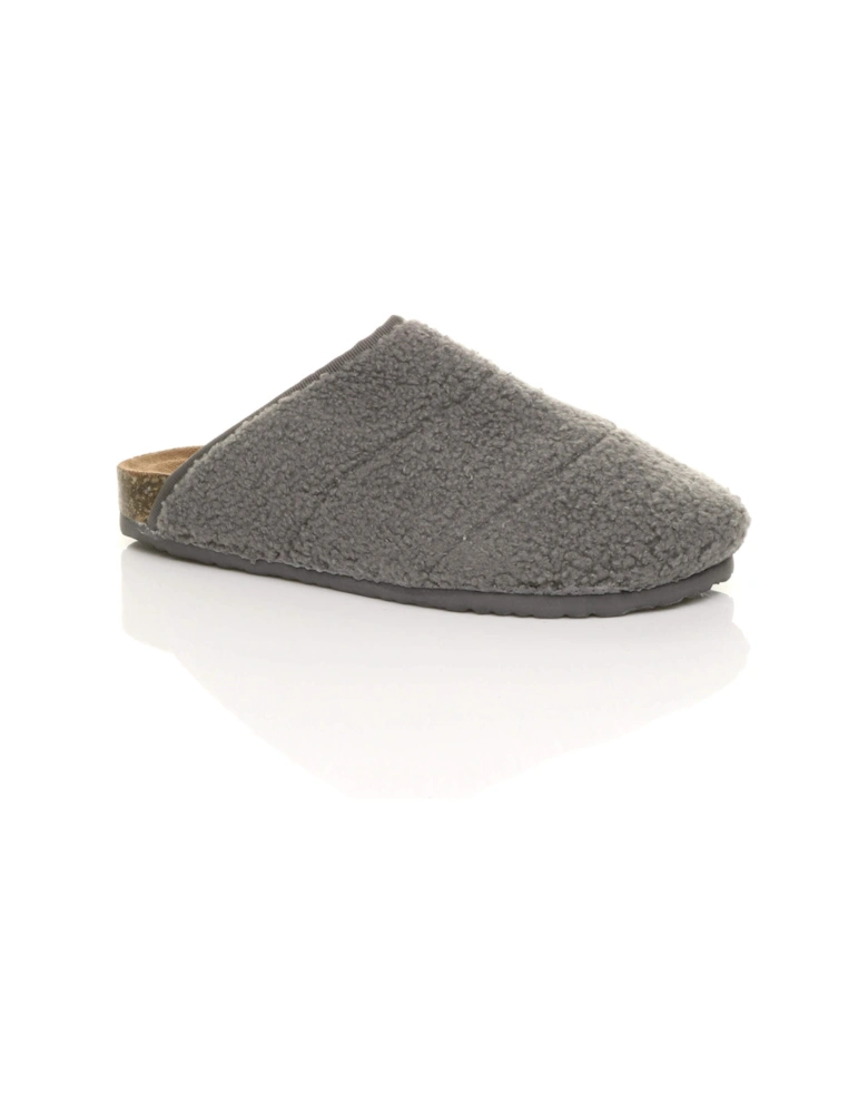 Flat  Heel Footbed Mules  Slippers