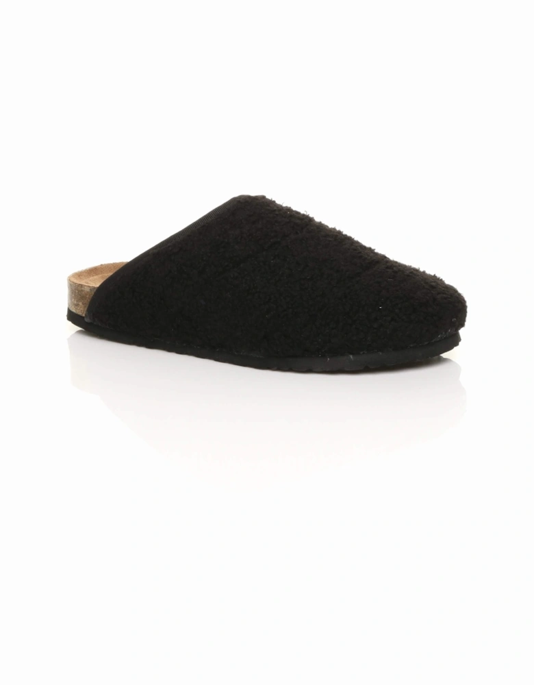 Flat  Heel Footbed Mules  Slippers