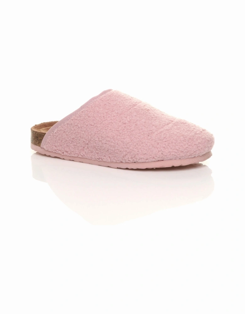 Flat  Heel Footbed Mules  Slippers