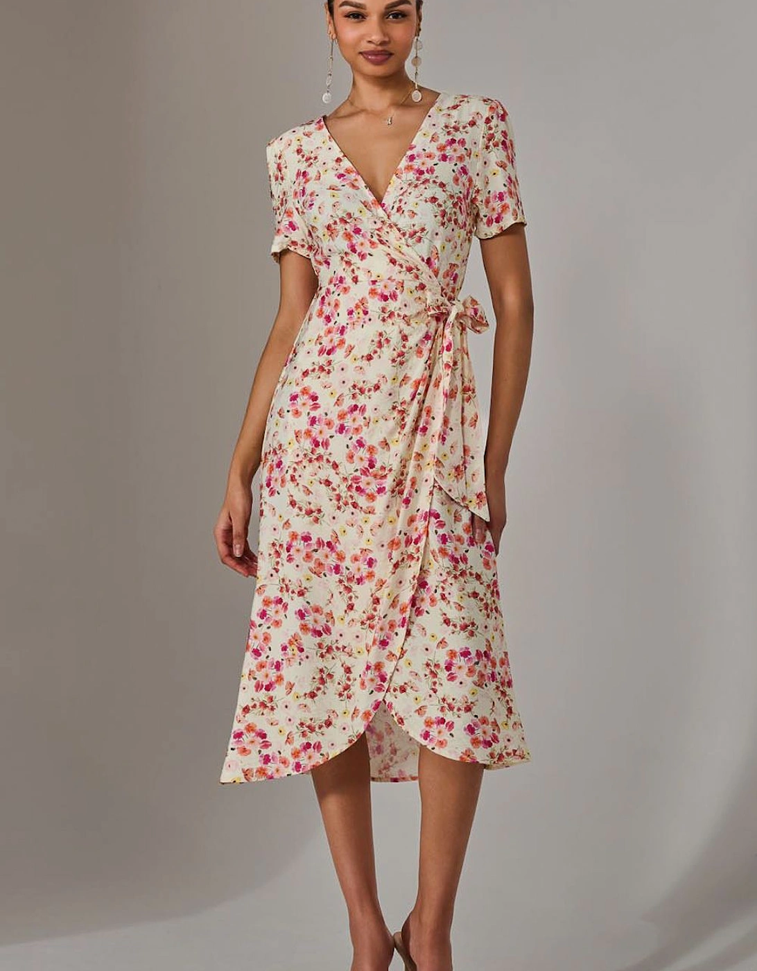 Wrap Midi Dress, 2 of 1