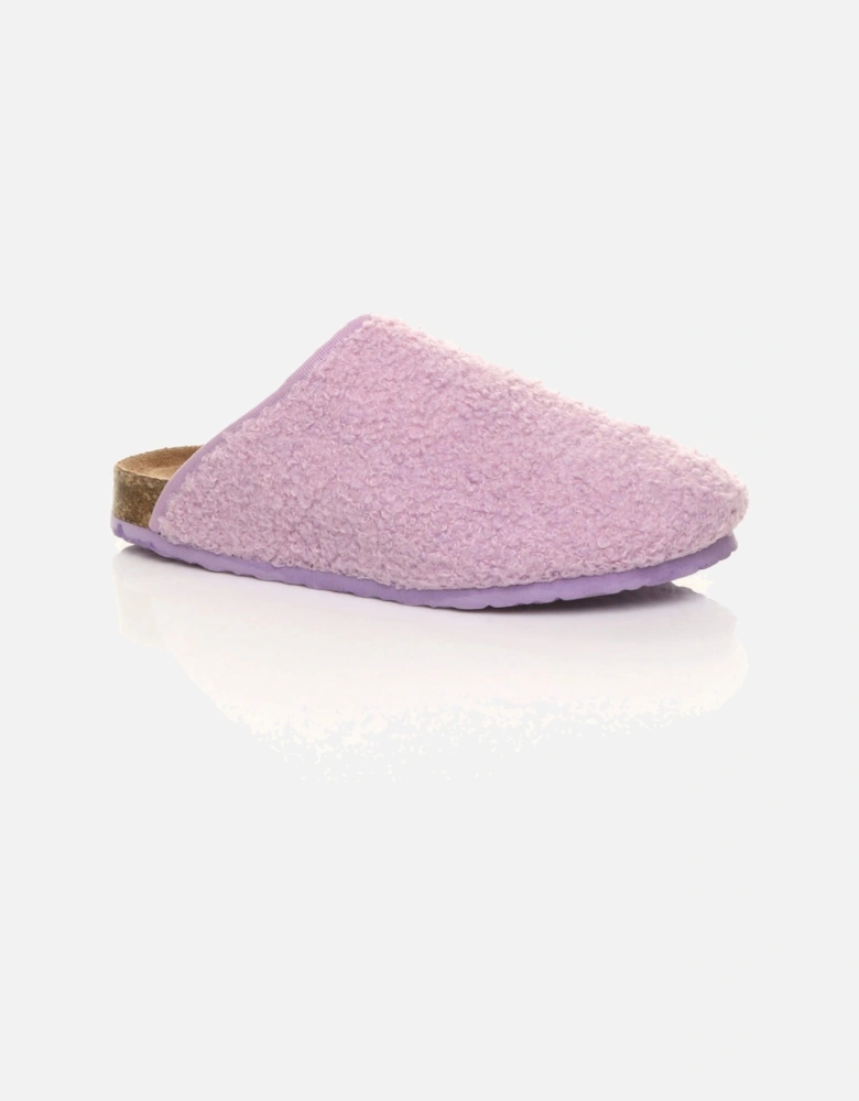 Flat  Heel Footbed Mules  Slippers