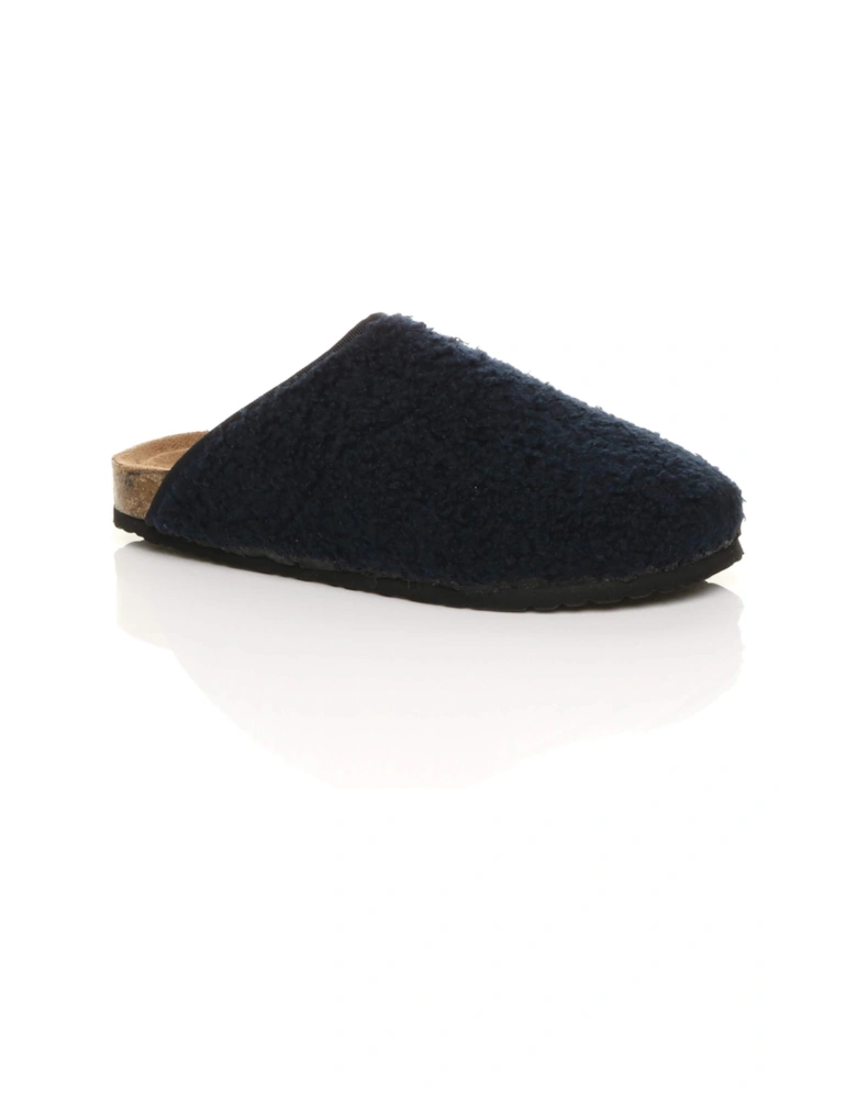 Flat  Heel Footbed Mules  Slippers