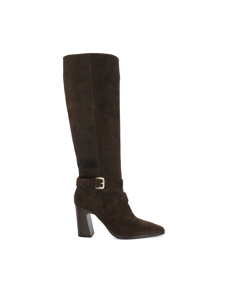 'Solanna' Suede Knee High Boots