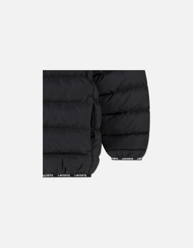 Boys Hooded Diamond Taffeta Puffed Jacket 847003