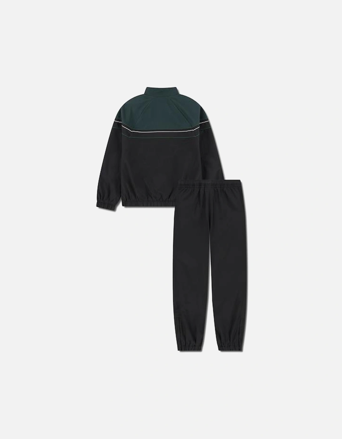 BOYS BLACK/GREEN SHELL TRACKSUIT 847350