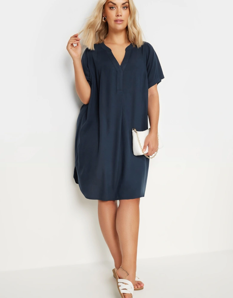 Short Sleeve Tunic Dress