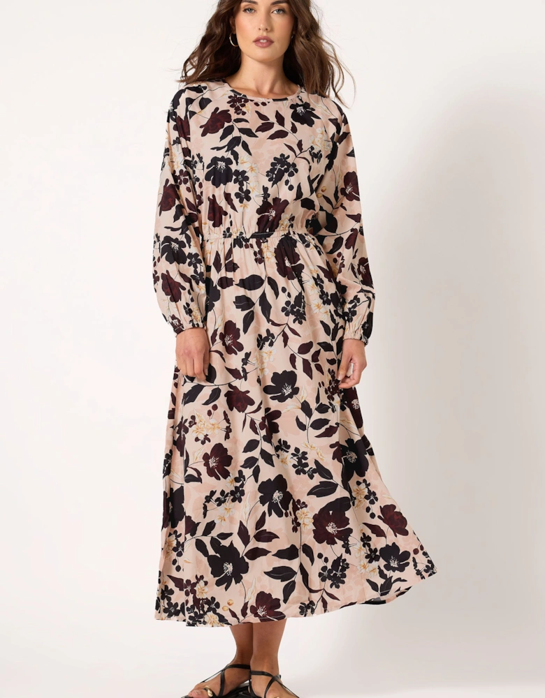Tall Floral Tea Dress