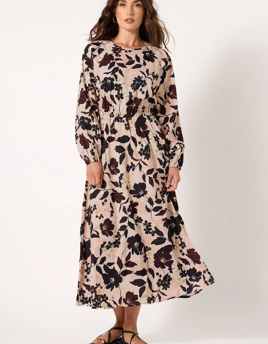 Tall Floral Tea Dress, 2 of 1