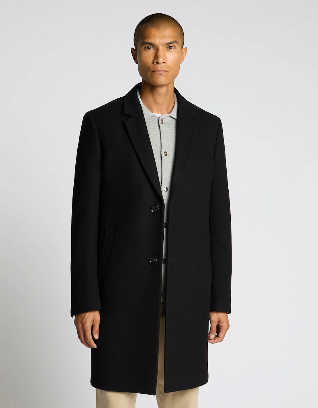 Kayden Overcoat 00 Black