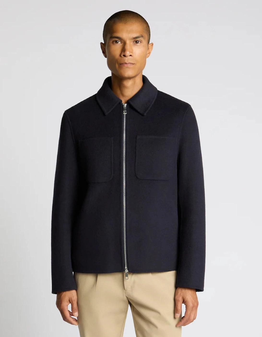 Conrad Zip Through Jacket 79 Navy