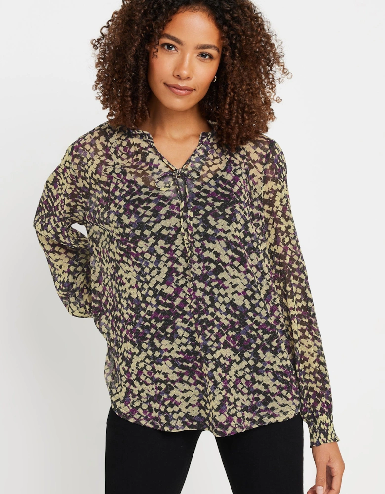 Tie Neck Blouse