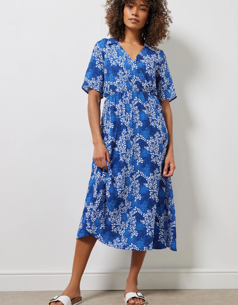 Abstract Maxi Dress