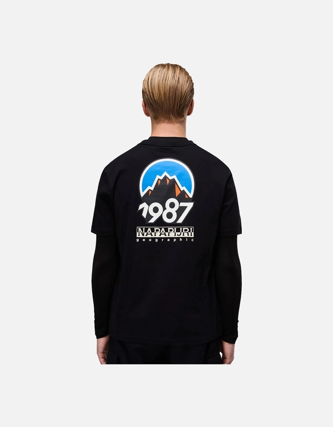 Montepiana Graphic T-Shirt Black