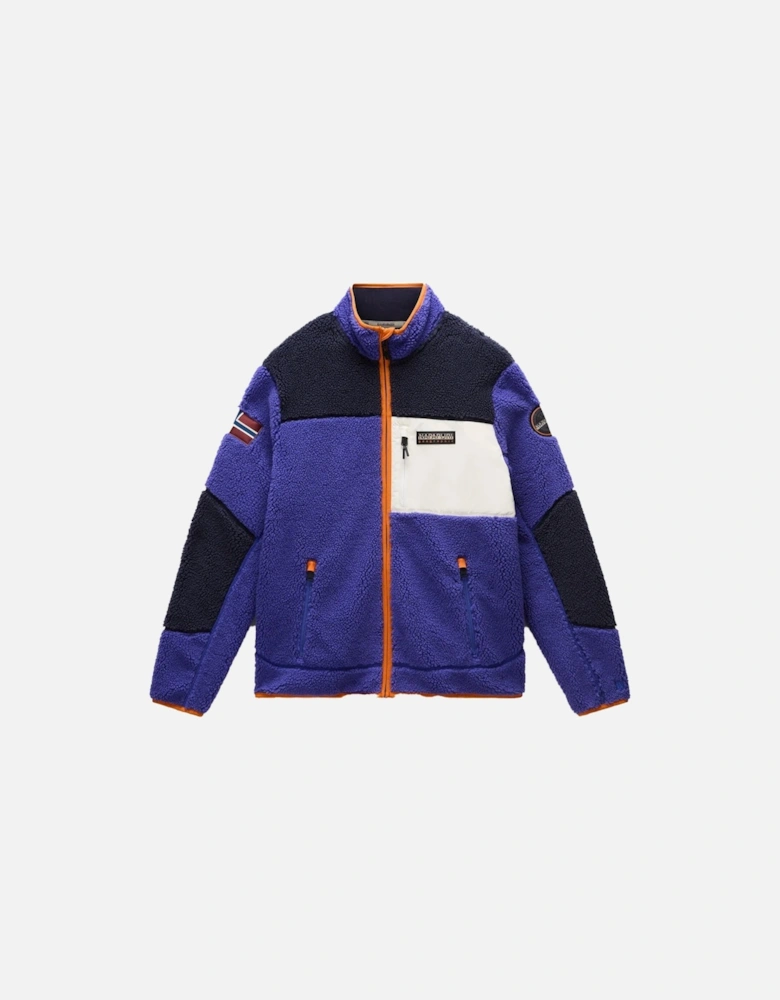 Yupik Full Zip Fleece Jacket Purple/Multi