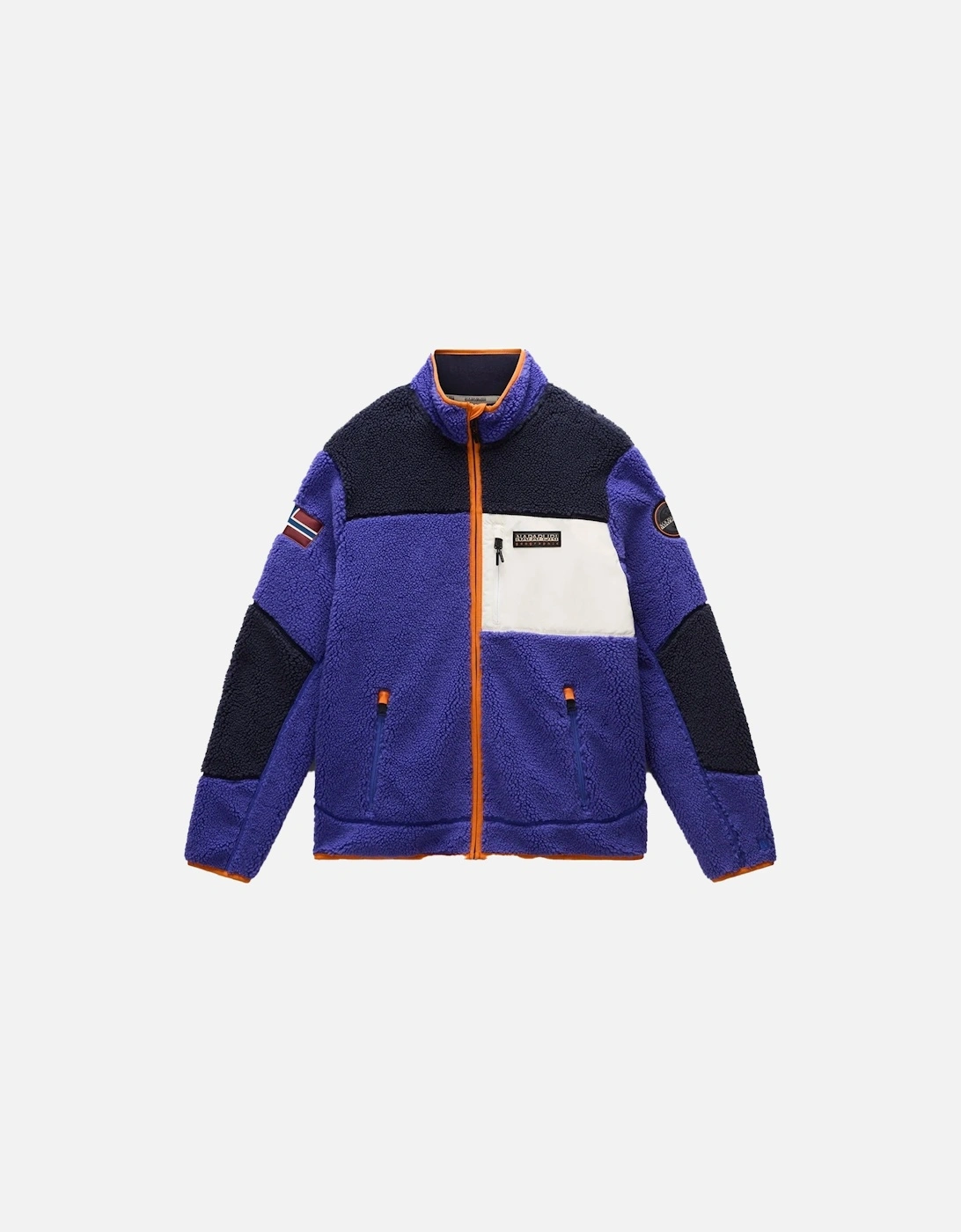 Yupik Full Zip Fleece Jacket Purple/Multi, 5 of 4