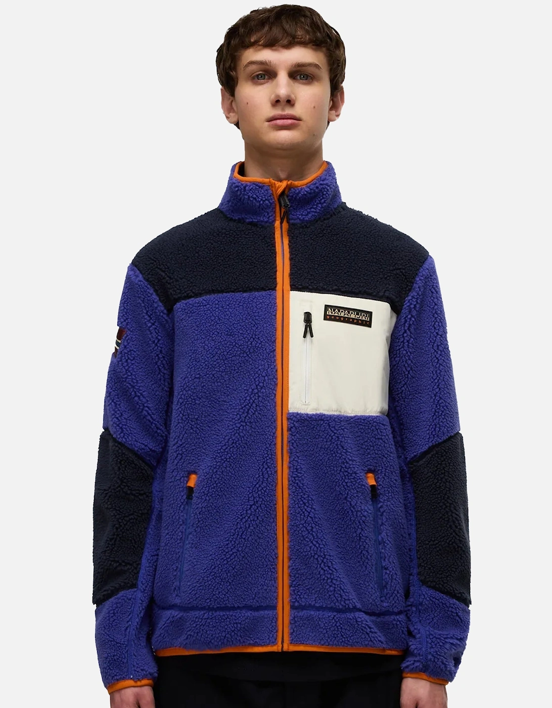 Yupik Full Zip Fleece Jacket Purple/Multi