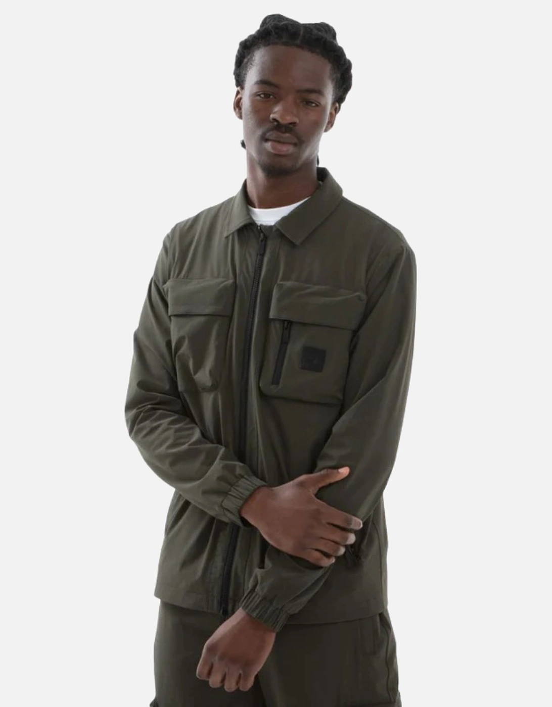 Dark Khaki Hawthorn Overshirt, 5 of 4
