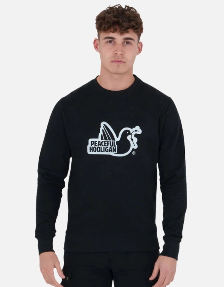 Black Outline Sweatshirt