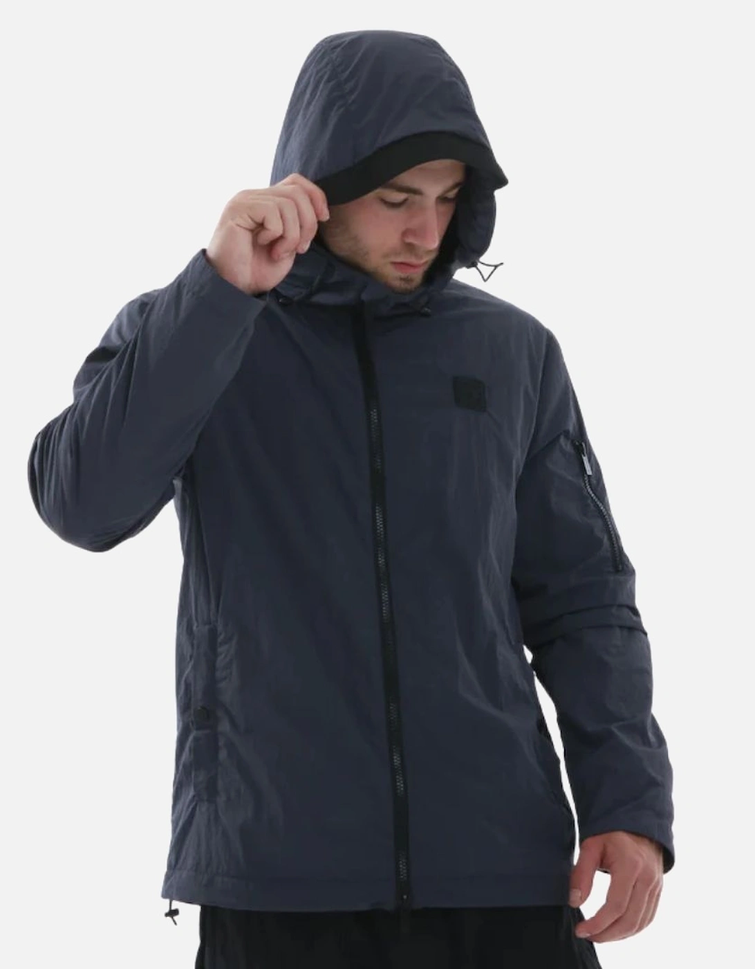 Ink Blue Fury Fleece Lined Jacket, 6 of 5