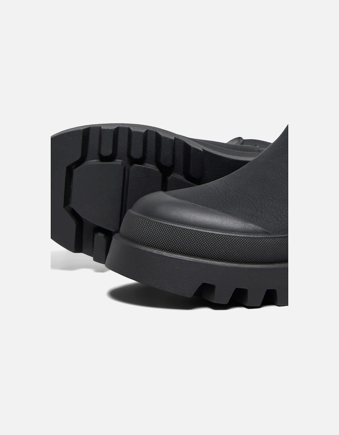 BUZZ-5 Polyurethane Women's Black Boots