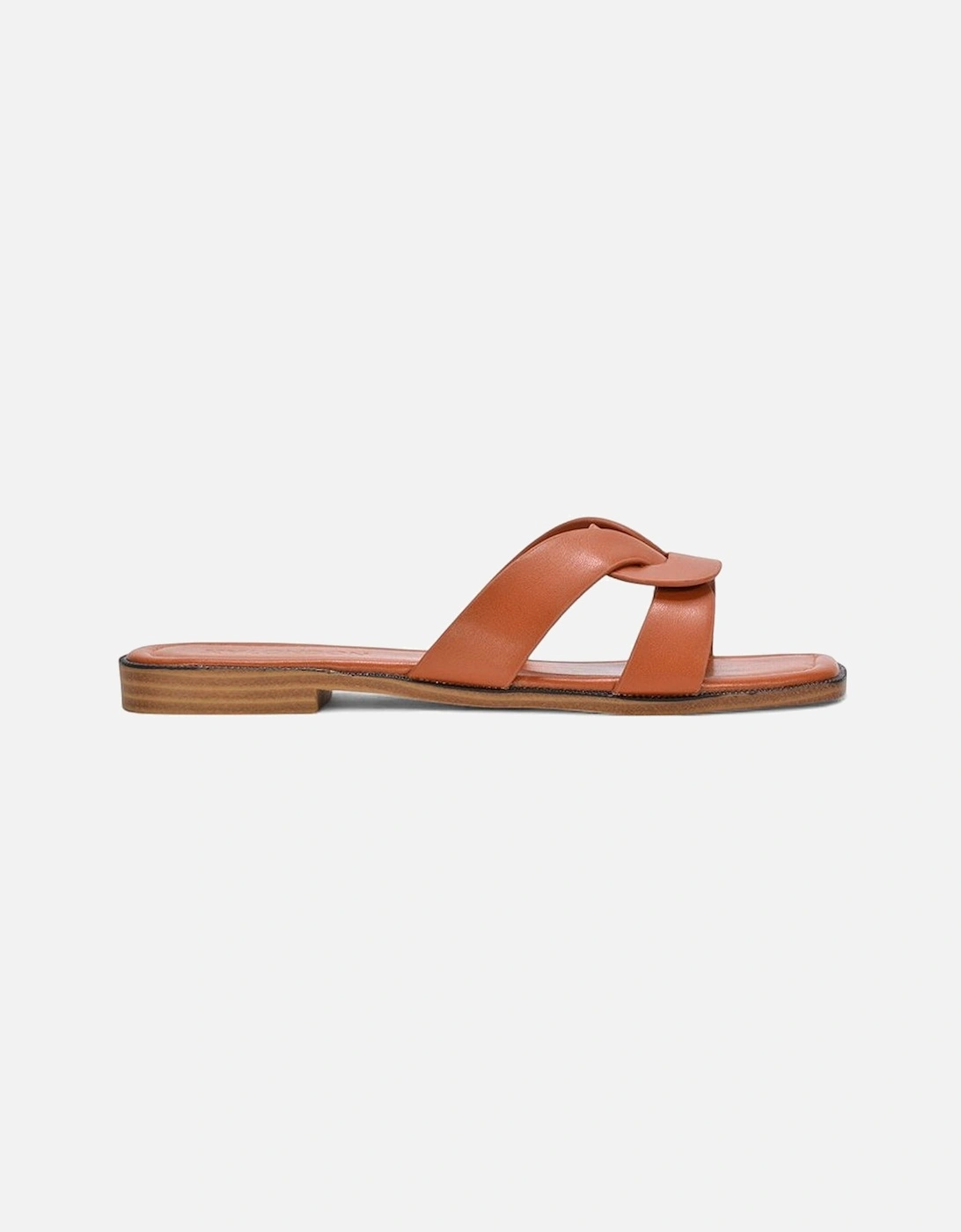 'Charley' Open Toe  Slip On Slider Sandals With Square Toe, 2 of 1