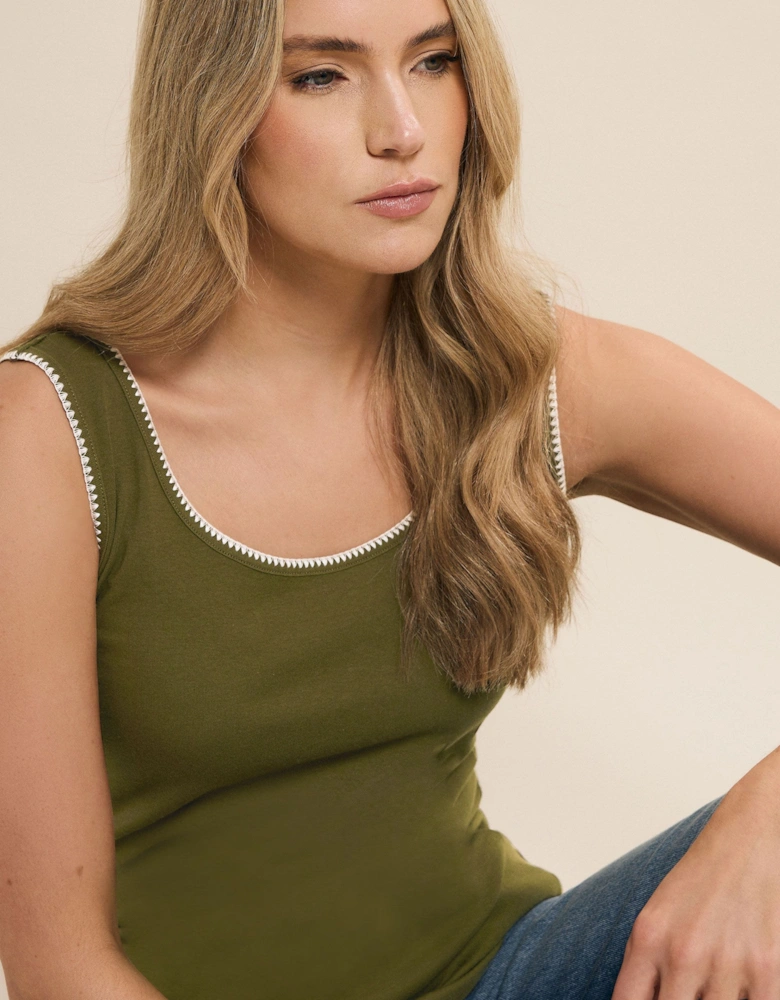 Tall Stitch Vest Top