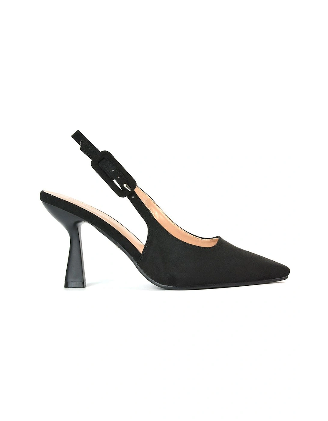 'Betty' Slingback Stiletto High Heel Pointed Toe Shoes, 2 of 1
