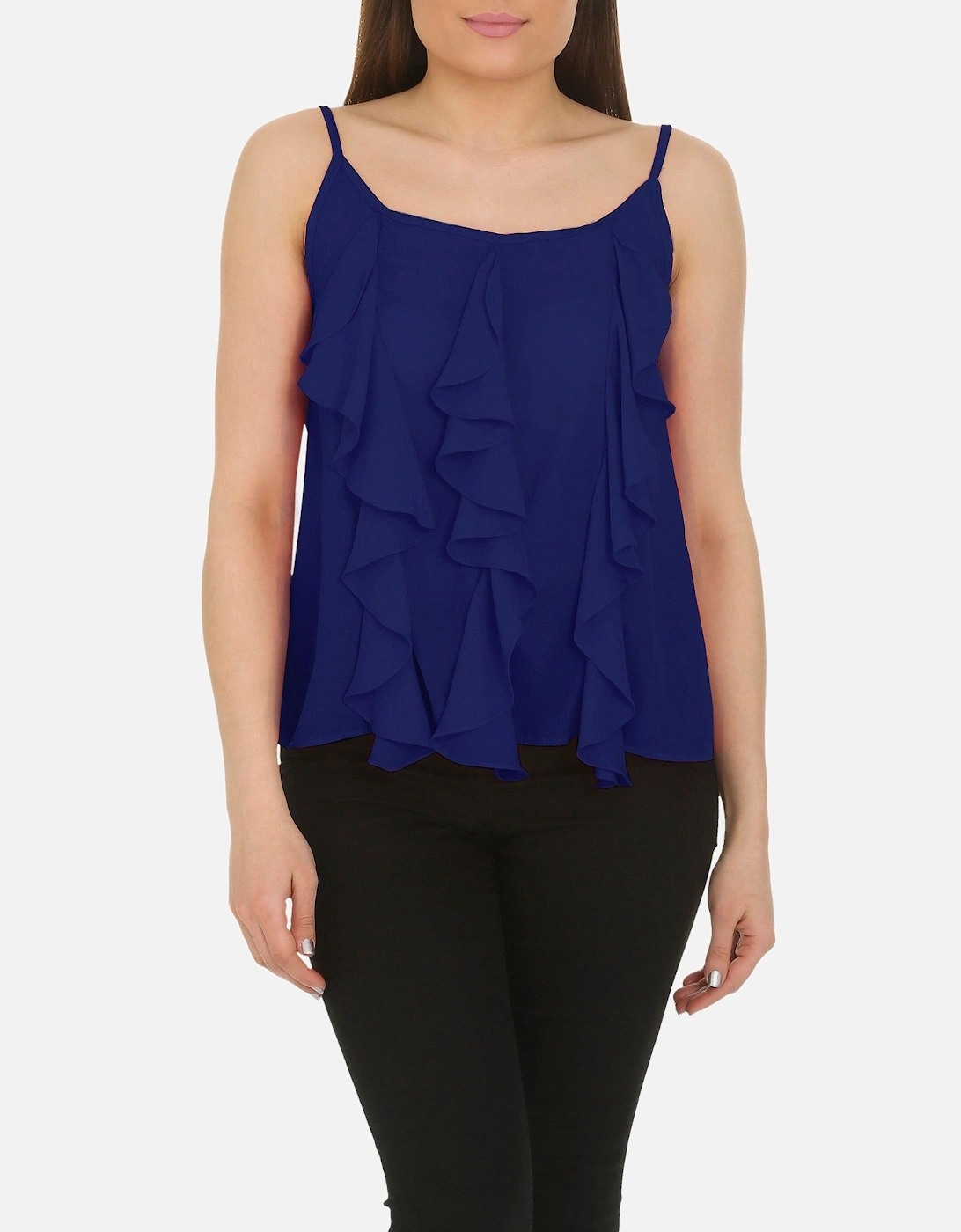 Ruffle Front Camisole Top, 2 of 1