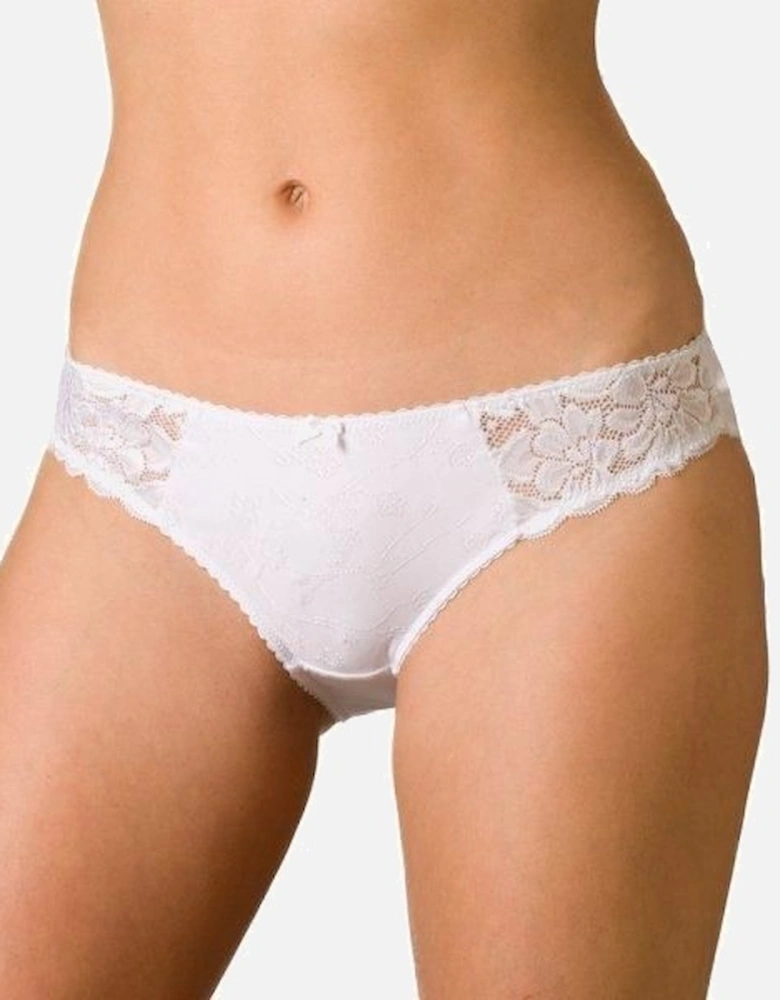 Three Pack Serenity Jacquard High Leg Briefs