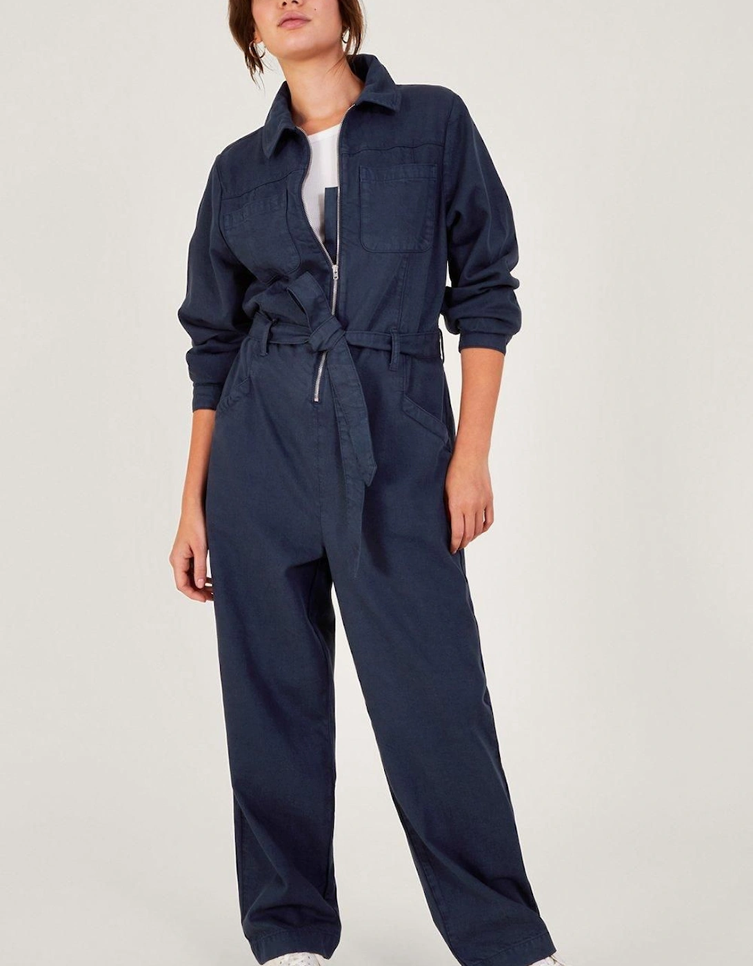 Ally Zip-Up Jumpsuit, 2 of 1