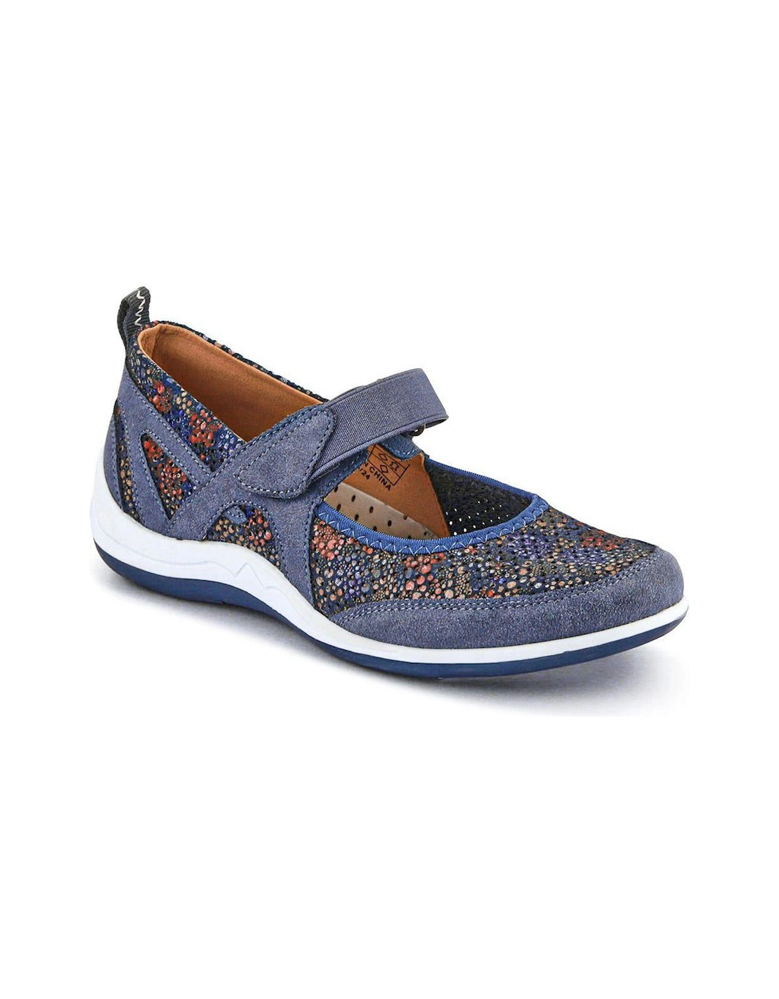 Lightweight Mary-Jane Ladies Trainers, 2 of 1