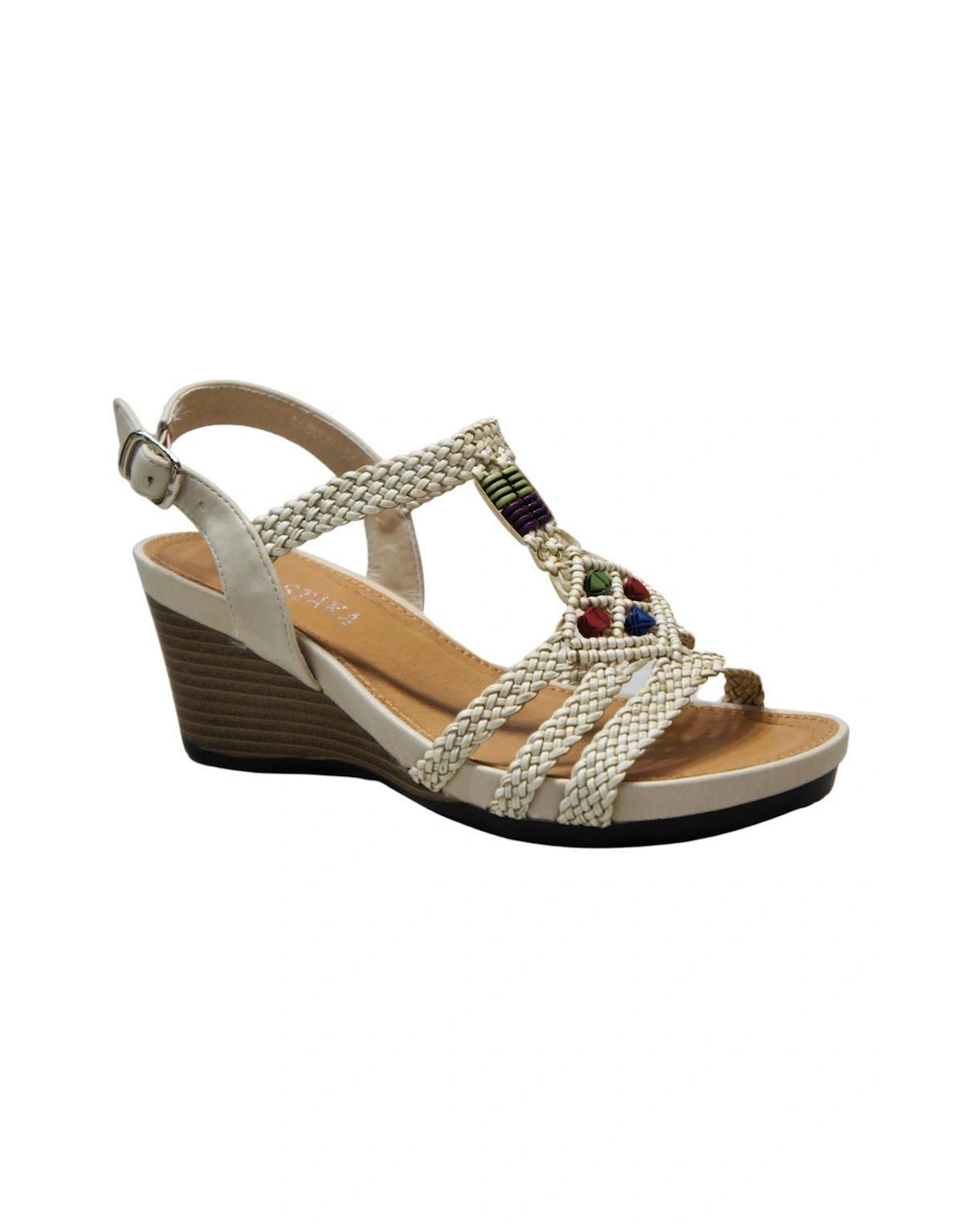Buckle Bohemian Style Wedges, 2 of 1