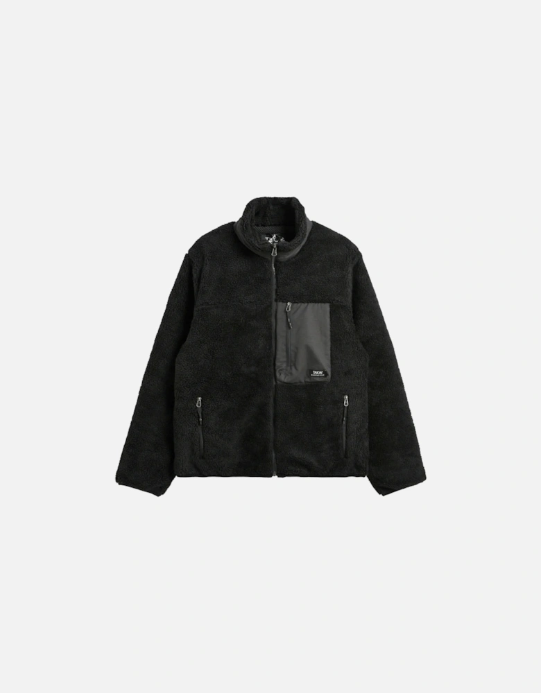 Mountain High Neck Boa Fleece Jacket