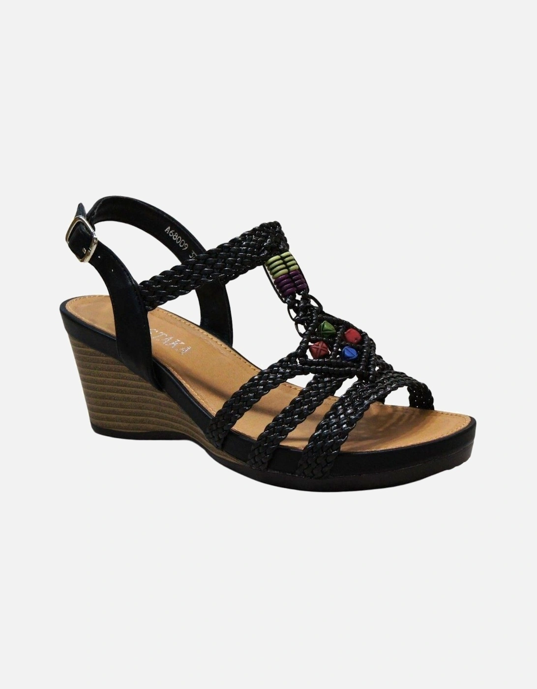 Buckle Bohemian Style Wedges, 2 of 1