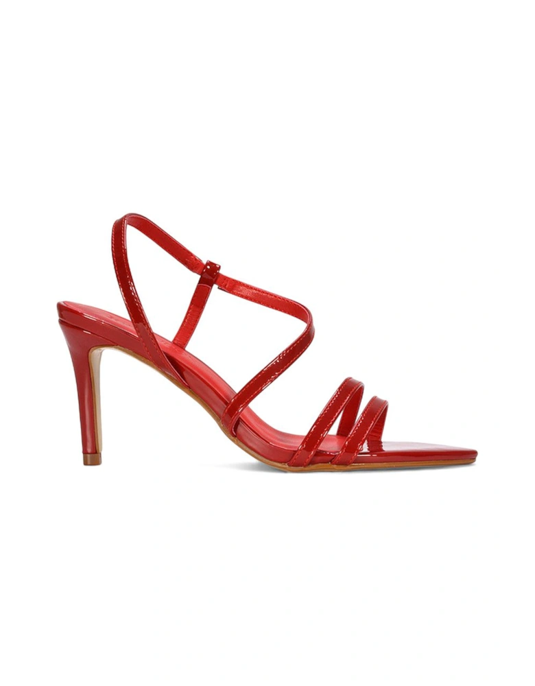 'Theodora' Strappy Pointed Toe Stiletto Heel Sandal Shoes