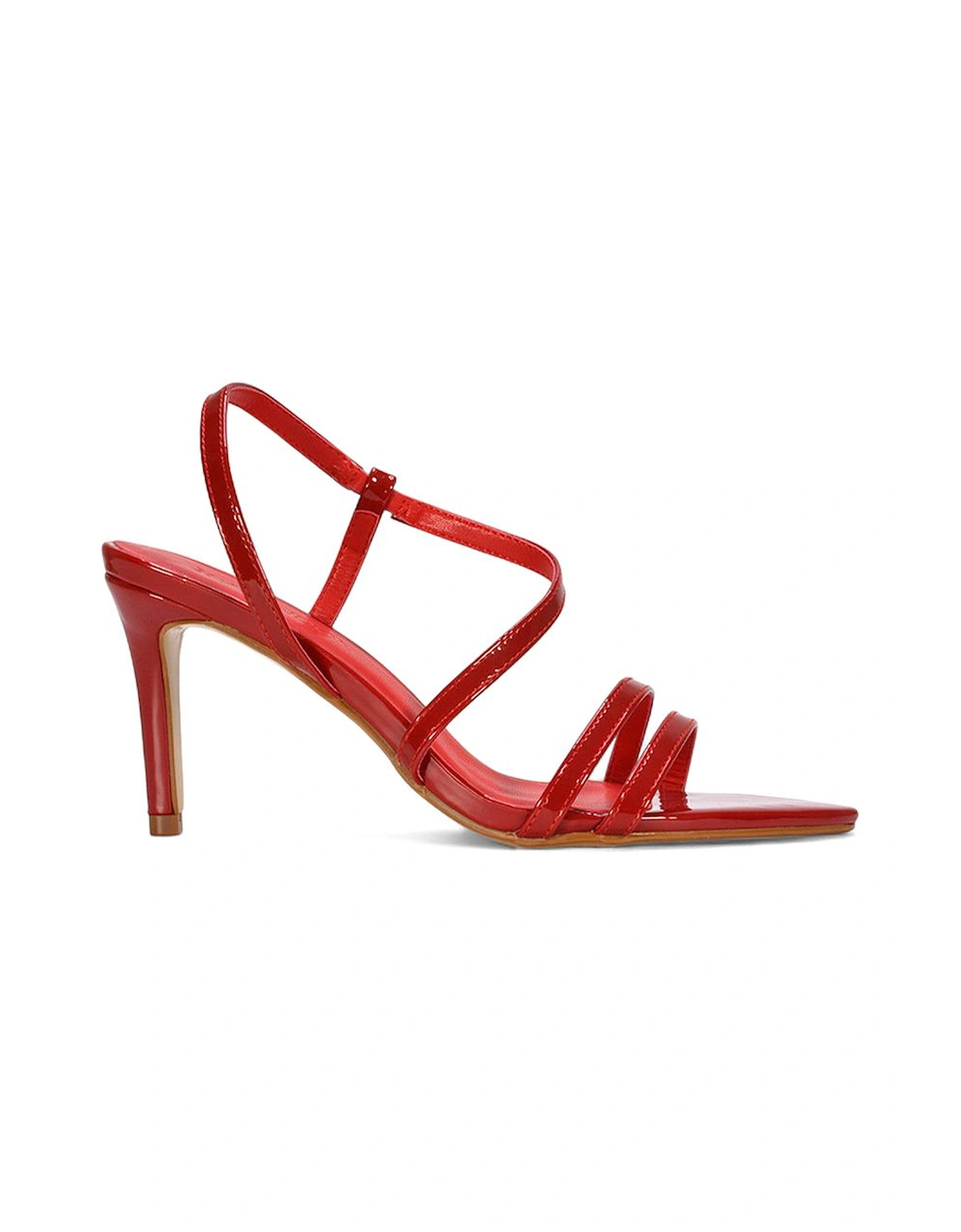 'Theodora' Strappy Pointed Toe Stiletto Heel Sandal Shoes, 2 of 1