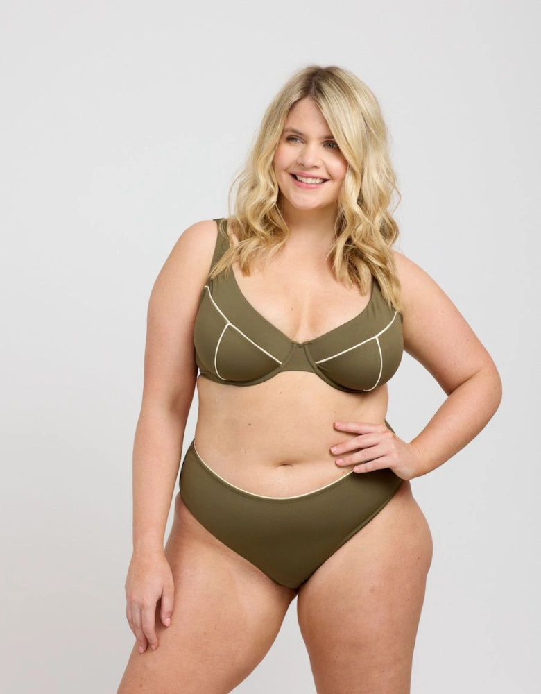 Tummy Control Mid Rise Bikini Brief