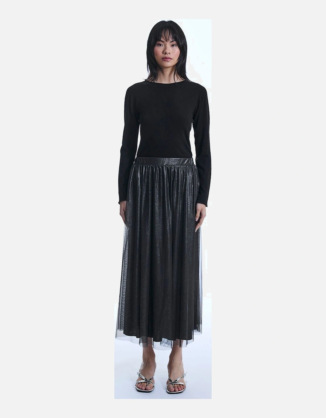 Laminated Tulle Skirt, 2 of 1